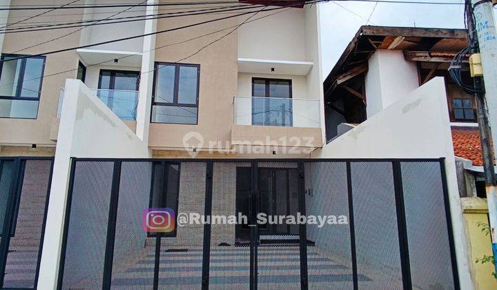 Rumah Baru 2 Lantai Di Semampir Surabaya  1