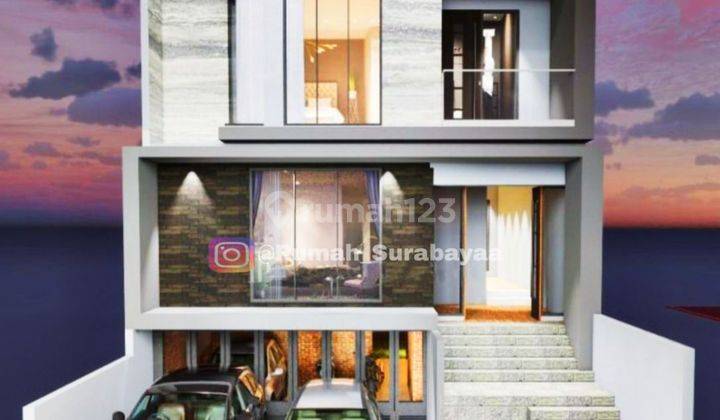 Rumah Baru 3 Lantai Di Wiyung Surabaya 1