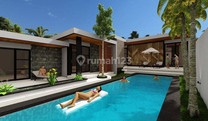 Luxury Villa Melasti Beach Rumah Semi Furnished Baru SHM - Sertifikat Hak Milik di jalan pantai melasti, Pecatu 2