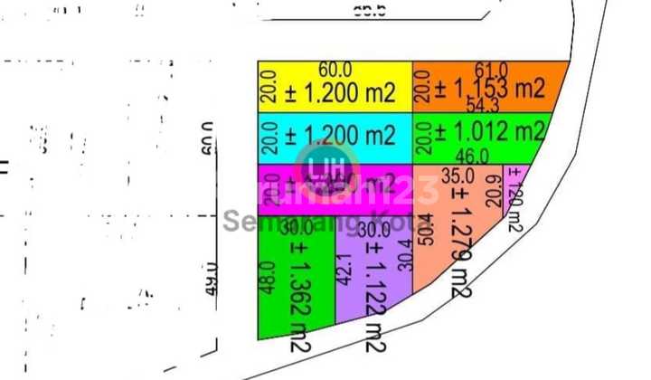 Kavling di Kawasan Industri Candi 1