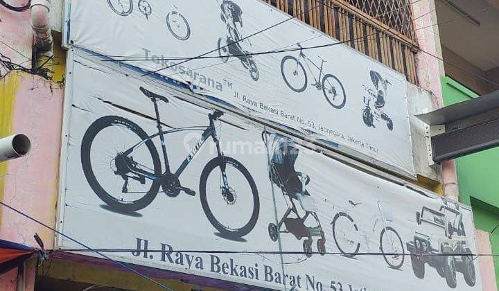 Ruko di Jl Bekasi Barat jatinegara 125 m HGB Bagus 1