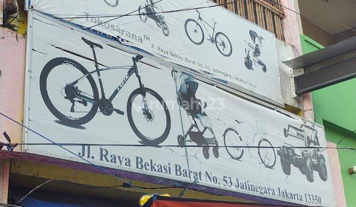 Ruko di Jl Bekasi Barat jatinegara 125 m HGB Bagus 2