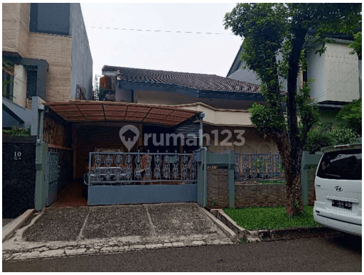  Rumah Lama Terawat Jalan Alam Asri I No. 8, Kelurahan Pondok Pinang, Kecamatan Kebayoran Lama, Kota Jakarta Selatan 1