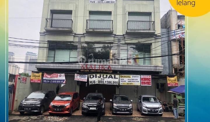 Murah Ruko Gandeng 3, 3 Lantai Depan Pasar Mayestik Jalan Tebah Raya Gunung Kebayoran Baru Jakarta Selatan 1