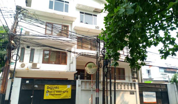 Bangunan Kantor 4 Lantai Di Jl Puri Sakti Cipete Jakarta Selatan Lt 368m2 Cash Only 1