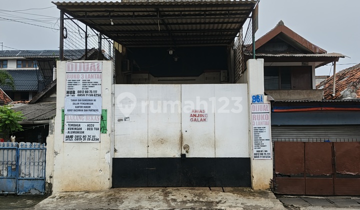 Ruko Murah 3 Lantai Di Jl Palmerah Utara Jakarta Barat Lt 143m2 Cash Only