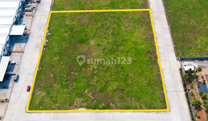 Kavling Pergudangan 6600m², Lokasi Dekat Bandara Soetta