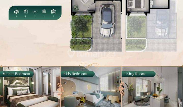 Dijual Cepat Rumah American Classic Anwa Residence 2