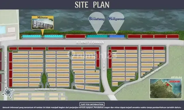 Dijual rukan marina bay  pik 2 view mangrove posisi sangat bagus  1