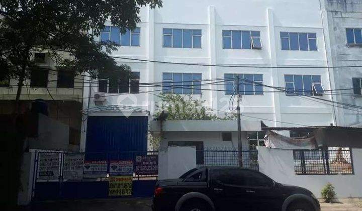 Dijual dan disewakan gudang 3,5 lantai di Sunter Jakarta Utara