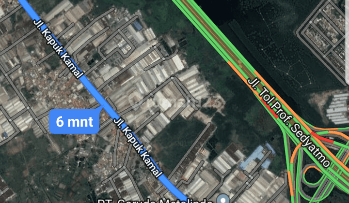 KAPUK MUARA, ZONASI INDUSTRI, IMB GUDANG, JALAN CONTAINER   5