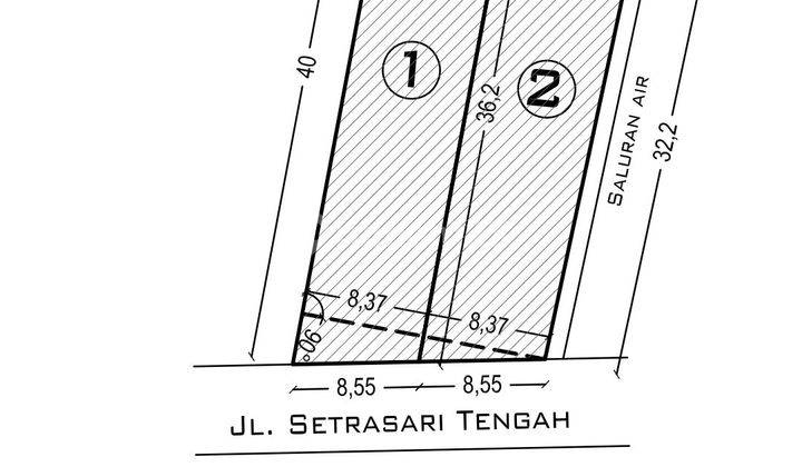 Jual Kavling Setrasari Cocok Utk Rmh Tinggal 1