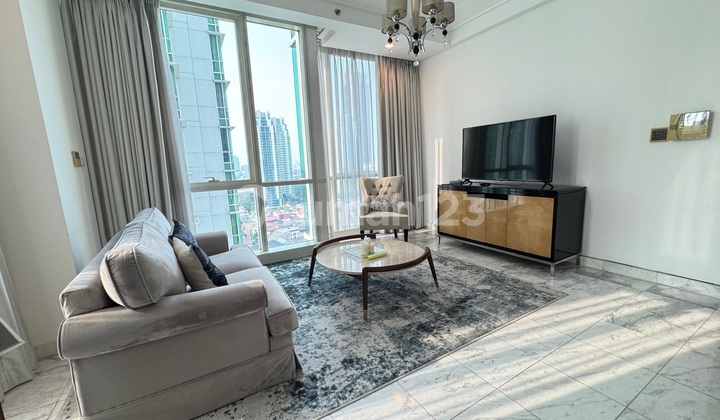 For Rent The Peak Sudirman Residence 2 Bedrooms Fully Furnished. Excellent Location. 1