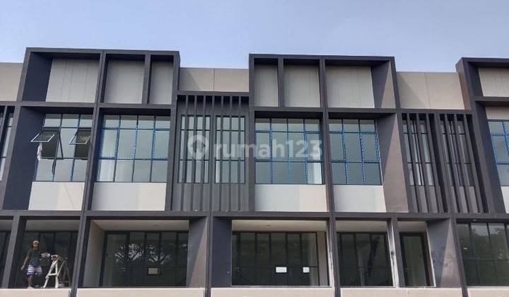 RUKO 2 UNIT GANDENG HADAP JALAN RAYA UTAMA RUKO ENCHANTE BSD CITY 1