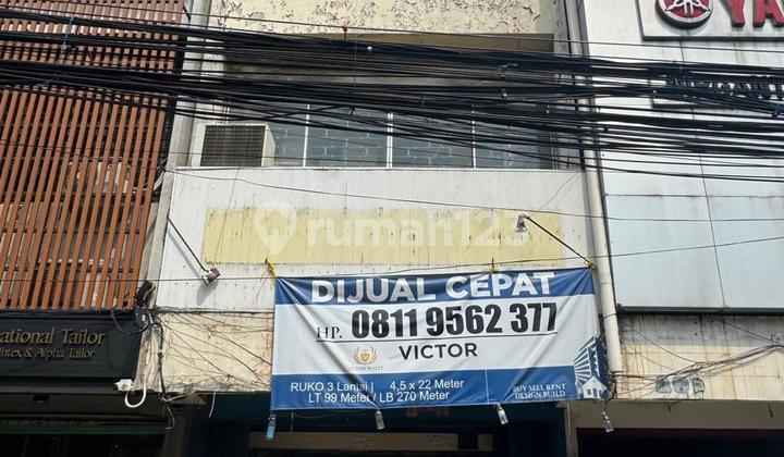 Ruko Di Jalan Raya Sawah Besar