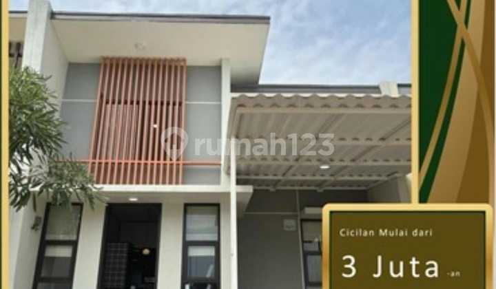Rumah Sawangan Cluster Cemara Pinggir Jalan Utama