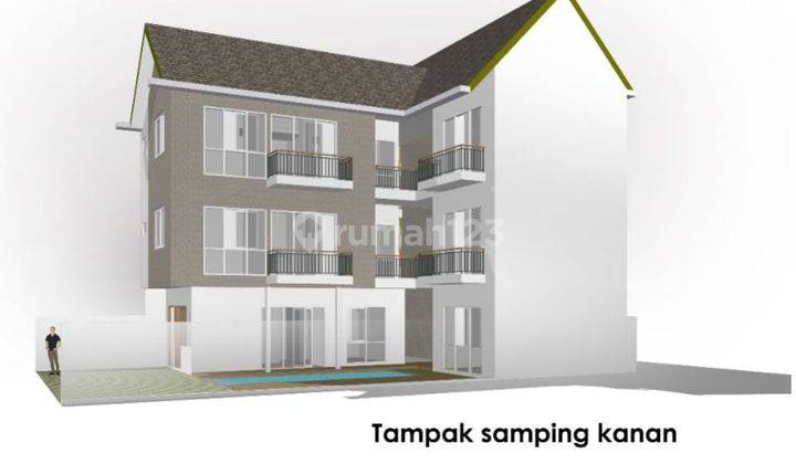 Tanah:28 M2(2,8 are) super langka siap Bangun Di taman sari  Kerobokan bali 9