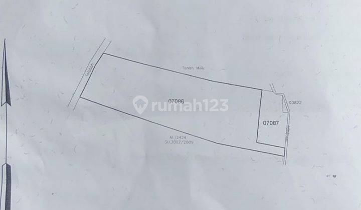 Tanah:1000 M2(10 are) super langka siap Bangun Di gunung salak Kerobokan Bali  4
