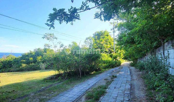 Tanah:2500 M2(25 are) ocean view super langka siap Bangun Di kutuh ,Ungasan Bali  1