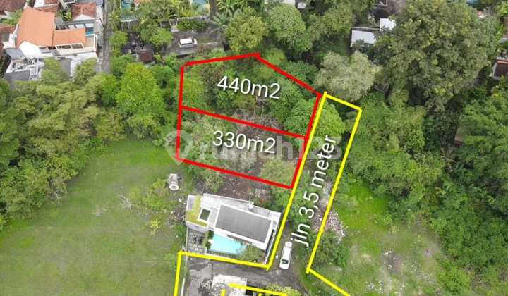 Tanah:770 M2(7,7 are) super langka siap Bangun Di Tegal cupek Kerobokan Bali  3