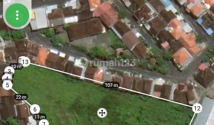 Tanah:2300 M2(23 are) super langka siap Bangun Di perbatasan Dalung Canggu Bali  4