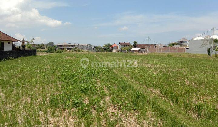 Tanah:1000 M2(10 are) super langka siap Bangun Di jln utama pantai mengening Cemagi Bali  5