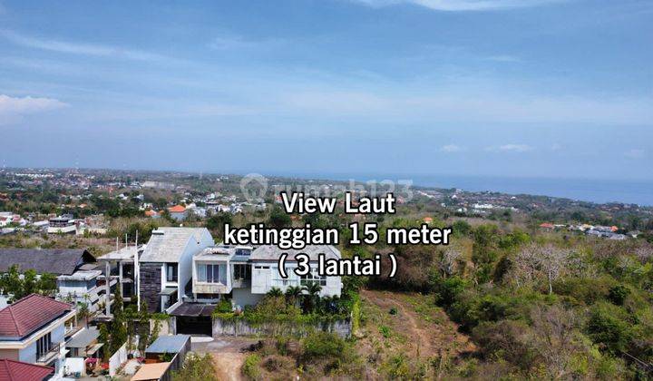 Tanah:500 M2(5 Are) Full View Laut Super Langka Siap Bangun Dekat Villa Aisis  Di Pecatu Bali  1