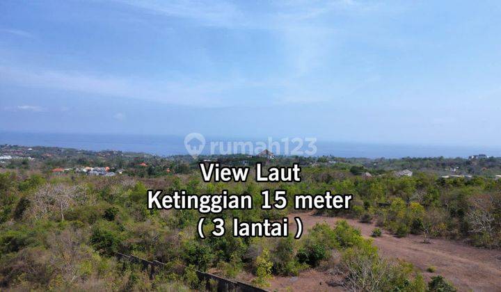 Tanah:500 M2(5 Are) Full View Laut Super Langka Siap Bangun Dekat Villa Aisis  Di Pecatu Bali  2