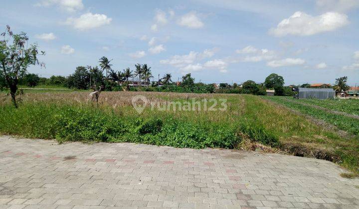 Tanah:5700 M2( 57 are ) los sungai super langka siap Bangun Di jln pantai Seseh Munggu Bali  1