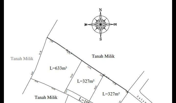 Tanah kavlingan villa view tegalan & sawah super langka siap Bangun Di kulibul kawan Desa Tibubeneng Canggu Bali  2