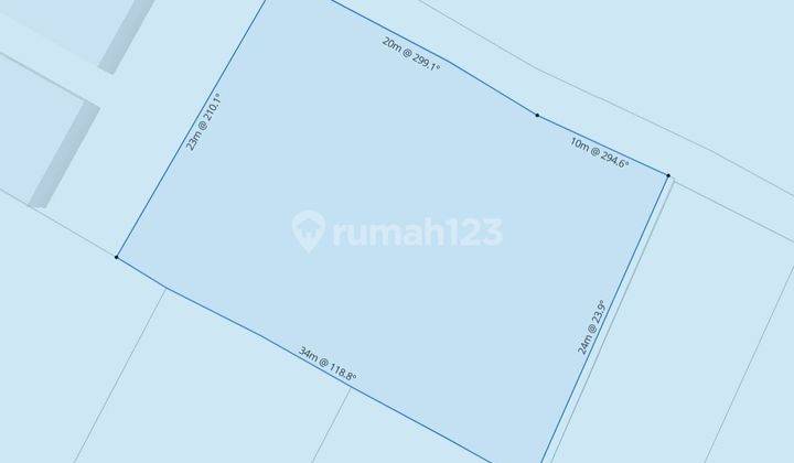 Tanah sewa :680 M2( 6,8 are ) super langka siap Bangun Di tanah lot Tabanan Bali  2