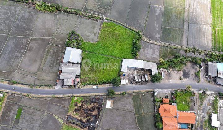 Land: 2000 M2 (20 are) super rare ready to build On the main road of Seseh Munggu beach Bali  2