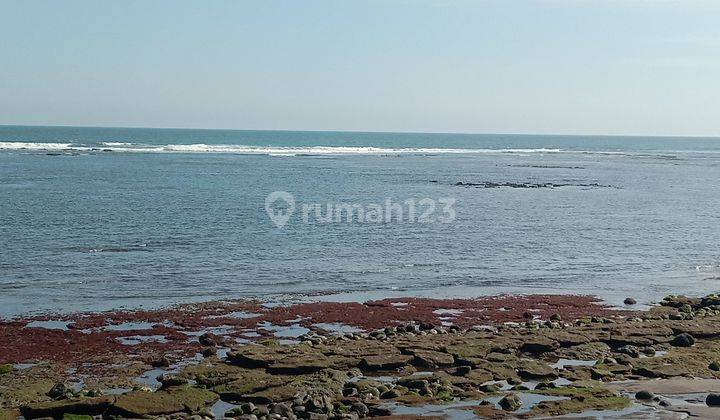 Tanah :4500 M2(45 are ) los pantai super langka siap Bangun Di pantai mengening Cemagi Bali  2