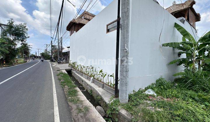 Tanah:540 M2(5,4 Are) Super Langka Siap Bangun Di Jln Utama Tumbak Bayuh Pererenan Bali  2