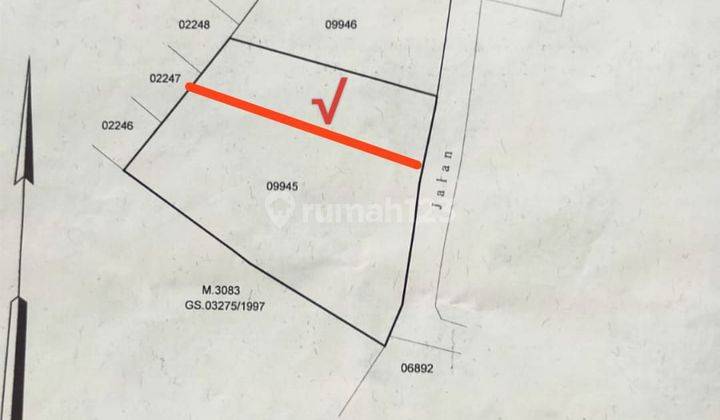 Land: 250 M2 (2.5 Are) Super Rare Ready to Build in Dawas Tibubeneng Canggu Bali 2