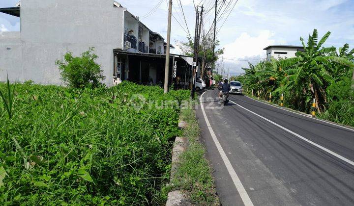 Tanah:540 M2(5,4 Are) Super Langka Siap Bangun Di Jln Utama Tumbak Bayuh Pererenan Bali  1