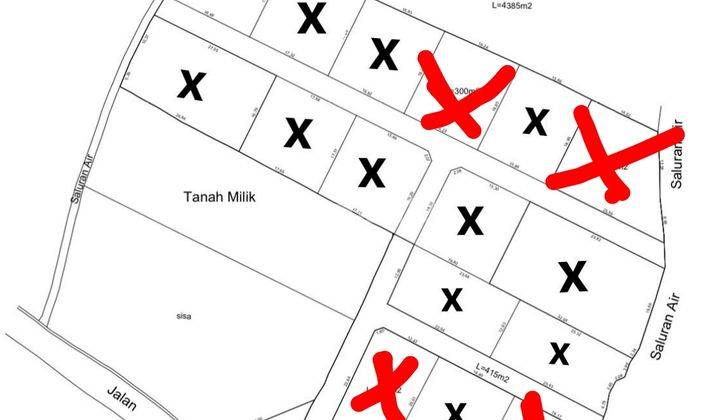 Tanah Kavlingan Sisa :300 M2(3 Are) Super Langka Siap Bangun Di Nyambu Kaba Kaba Tabanan Bali  2