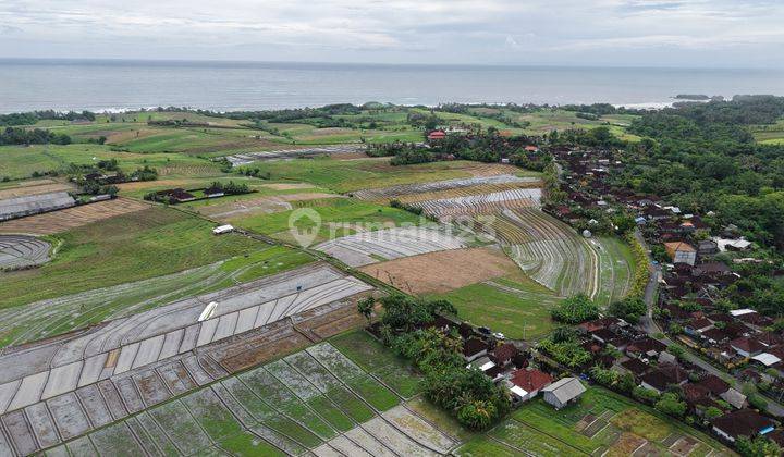 Tanah:3680 M2(36,8 Are) View Laut Siap Bangun Dekat Pantai Kelecung Tabanan Bali  2