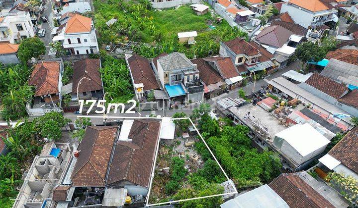 Tanah:175 M2( 1,75 Are) Super Langka Siap Bangun Di Tibubeneng Canggu Bali  1