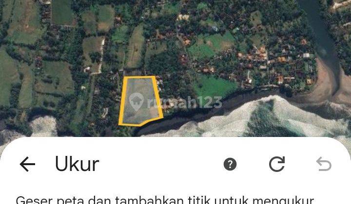 Tanah:17000 M2(1,7 Hektar ) Los Tebing & Pantai Siap Bangun Di Pantai Balian Beach Desa Lalanglinggah Tabanan Bali  2