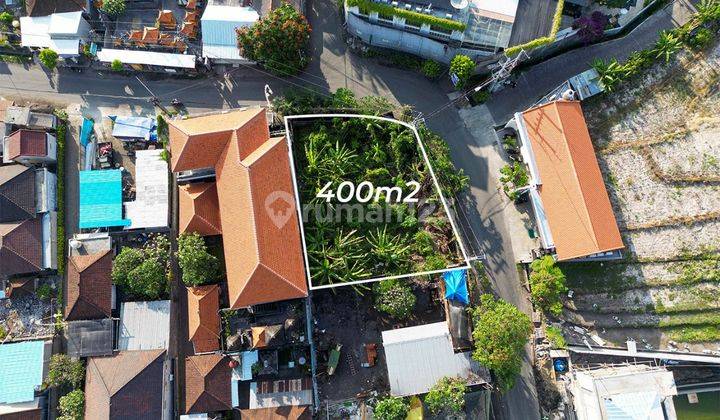 Tanah :400 M2(4 Are ) Super Langka Siap Bangun Di Jln Utama Kayu Tulang Utara Canggu Bali  1