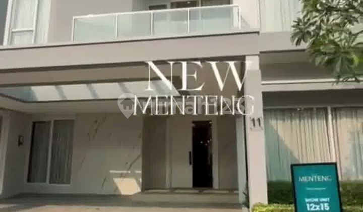 Dijual Show Unit New Menteng Village 12 X 15