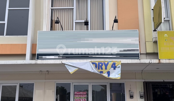 Ruko 2 Lt Pisa Grande Gading Serpong. Kawasan Ruko Sudah Ramai