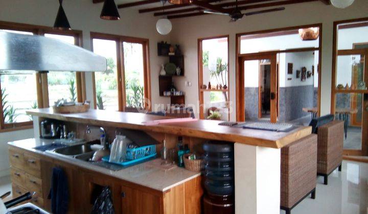 Rumah fully furnished model modern tropical di Ganjuran cocok untuk homestay atau hunian pribadi 2