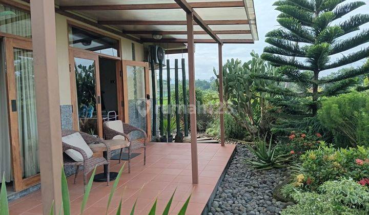 Rumah fully furnished model modern tropical di Ganjuran cocok untuk homestay atau hunian pribadi 17