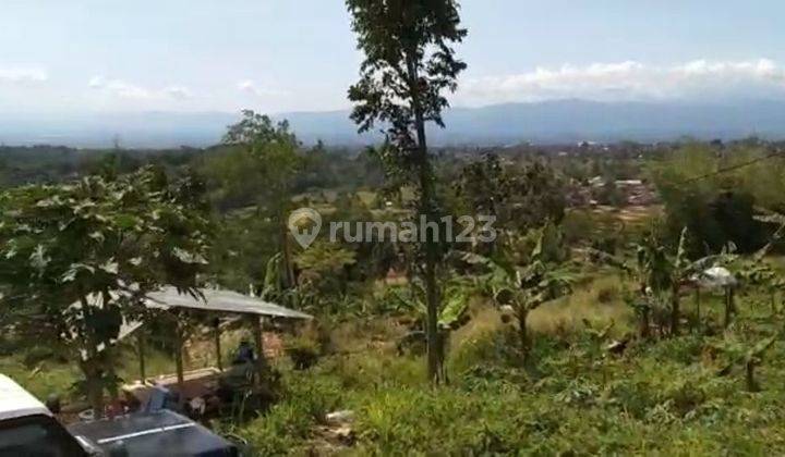 Tanah strategis subur.3menit dari jl nasional.view bagus.air berlimpah cugenang cianjur 1