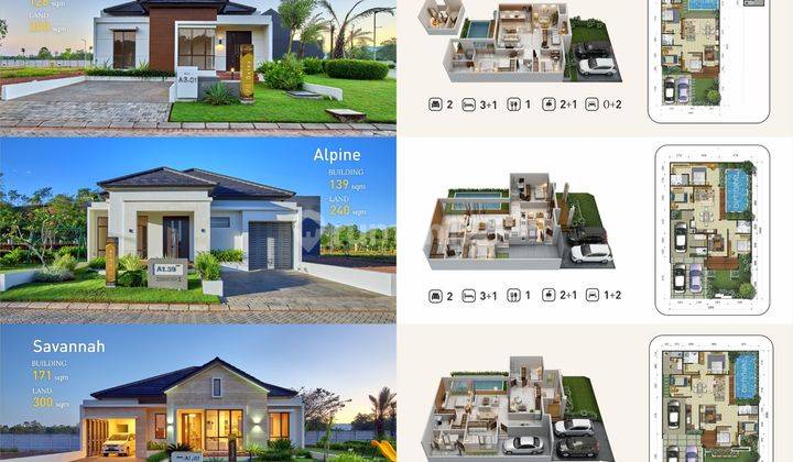 Rumah dijual di Perumahan dalam kawasan golf padi valley 8