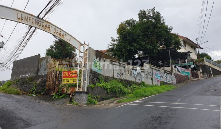 For Sale Freehold Land, Hook on Jl. Sumbing, Central Semarang City, Area 247m², Perfect for Building a House, etc., with a View! 1