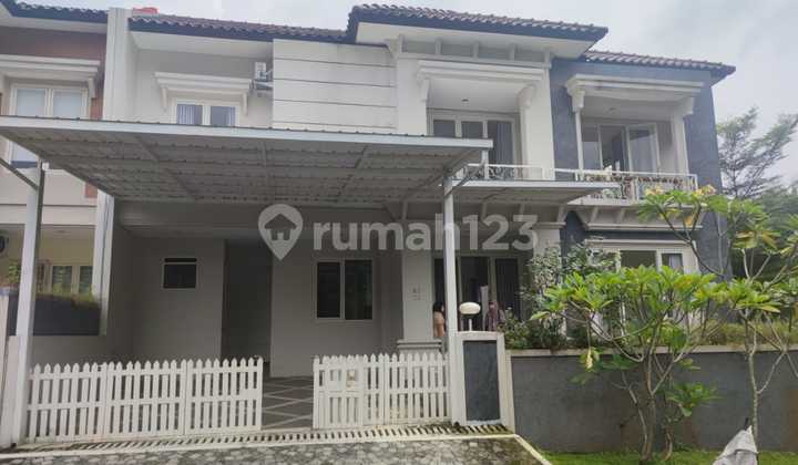 For Rent!! Candi Golf ! Perum Elite Di Semarang !fully Furnished ! Bagus , Bersih Bisa Langsung Dihuni, Cluster , Kt 4+1 Kmd 4+2 , View Air Terjun !!  2