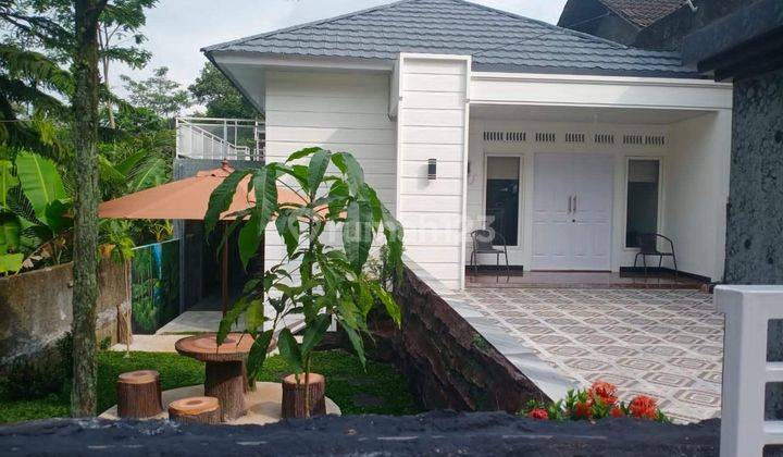 JUAL CEPAT!! TURUN 100 JUTA !RUMAH NUASA VILLA di SALATIGA!! 3 KT!! VIEW SUNRISE SGT INDAH !! FULLY FURNISHED!!BANGUNAN BAGUS !! Ada kolam ikan, air terjun, taman dpn dan belakang!Tinggal angkat koper ! 2